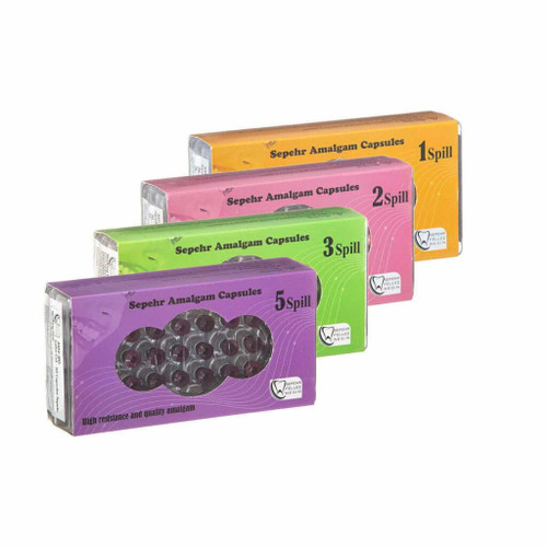 آمالگام سپهر یک واحدی، دو واحدی، سه واحدی و پنج واحدی